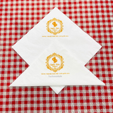 


																	 Khăn giấy ăn in logo QUỐC BẢO PLACE 