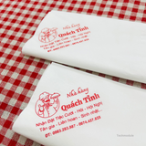 


																	 Khăn giấy ăn in logo NHÀ HÀNG QUÁCH TỈNH 