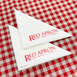 


																	 Khăn giấy ăn in logo RED APRON 