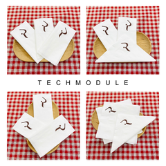  Khăn giấy ăn in logo RUSTICO 