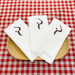  Khăn giấy ăn in logo RUSTICO 