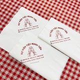 


																	 Khăn giấy ăn in logo TIỆC MẠNH TIẾN 