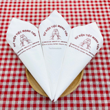 


																	 Khăn giấy ăn in logo TIỆC MẠNH TIẾN 