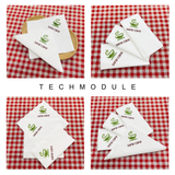 


																	 Khăn giấy ăn in logo SANG CAFE 