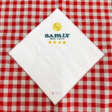 


																	 Khăn giấy ăn in logo SAPALY 