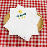 


																	 Khăn giấy ăn in logo SAPALY 