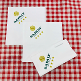 


																	 Khăn giấy ăn in logo SAPALY 