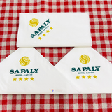 


																	 Khăn giấy ăn in logo SAPALY 