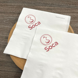 


																	 Khăn giấy ăn in logo SOCA 