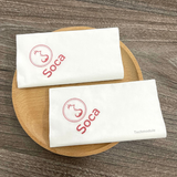 


																	 Khăn giấy ăn in logo SOCA 