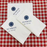 


																	 Khăn giấy ăn in logo SUNRISE 