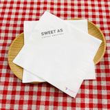 


																	 Khăn giấy ăn in logo SWEET AS 
