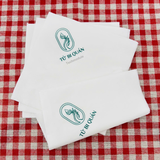 


																	 Khăn giấy ăn in logo TỪ BI QUÁN 