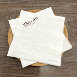 


																	 Khăn giấy ăn in logo TÂM AN 