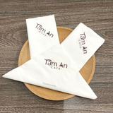 


																	 Khăn giấy ăn in logo TÂM AN 