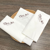 


																	 Khăn giấy ăn in logo TÂM AN 