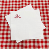 


																	 Khăn giấy ăn in logo THÁI LAB 