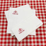 


																	 Khăn giấy ăn in logo THÁI LAB 