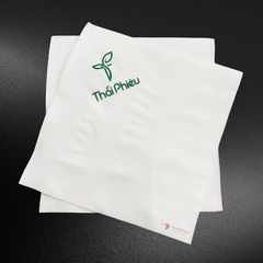  Khăn giấy ăn in logo THÁI PHIÊU 