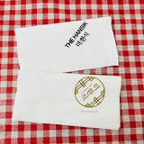 


																	 Khăn giấy ăn in logo THE HANSIK 