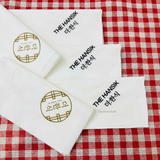 


																	 Khăn giấy ăn in logo THE HANSIK 