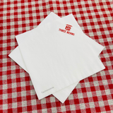 


																	 Khăn giấy ăn in logo THREE BEANS 