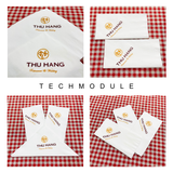 


																	 Khăn giấy ăn in logo THU HẰNG RESTAURANT 