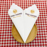 


																	 Khăn giấy ăn in logo THU HẰNG RESTAURANT 
