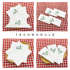  Khăn giấy ăn in logo TIỆM TRÀ 1903 