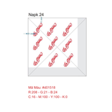 


																	 Khăn giấy ăn in logo LA CREME 