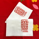 


																	 Khăn giấy ăn in logo TL COFFEE 