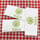 


																	 Khăn giấy ăn in logo TRÀ LÁ 