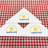


																	 Khăn giấy ăn in logo TRƯỜNG QUÝ 