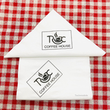 


																	 Khăn giấy ăn in logo TRÚC COFFEE HOUSE 