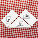 


																	 Khăn giấy ăn in logo TRÚC COFFEE HOUSE 