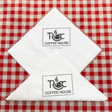 


																	 Khăn giấy ăn in logo TRÚC COFFEE HOUSE 