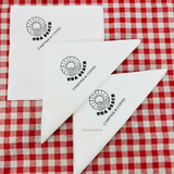 


																	 Khăn giấy ăn in logo URA BEACH 