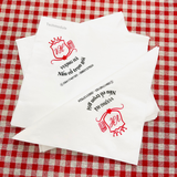 


																	 Khăn giấy ăn in logo VƯỢNG HÀ 