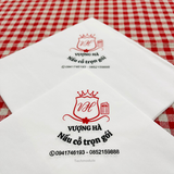 


																	 Khăn giấy ăn in logo VƯỢNG HÀ 