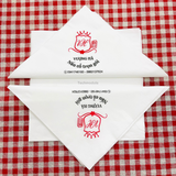 


																	 Khăn giấy ăn in logo VƯỢNG HÀ 