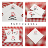 


																	 Khăn giấy ăn in logo VƯỢNG HÀ 