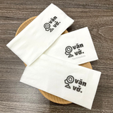


																	 Khăn giấy ăn in logo VĂN VỞ 