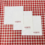 


																	 Khăn giấy ăn in logo VERITE 