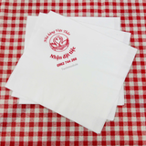 


																	 Khăn giấy ăn in logo NHÀ HÀNG VIỆT THẢO 