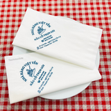 


																	 Khăn giấy ăn in logo NHÀ HÀNG VIỆT YẾN 