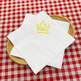 


																	 Khăn giấy ăn in logo VUA LẨU NƯỚNG 