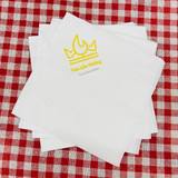 


																	 Khăn giấy ăn in logo VUA LẨU NƯỚNG 