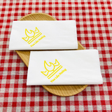 


																	 Khăn giấy ăn in logo VUA LẨU NƯỚNG 