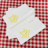 


																	 Khăn giấy ăn in logo VUA LẨU NƯỚNG 