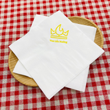 


																	 Khăn giấy ăn in logo VUA LẨU NƯỚNG 